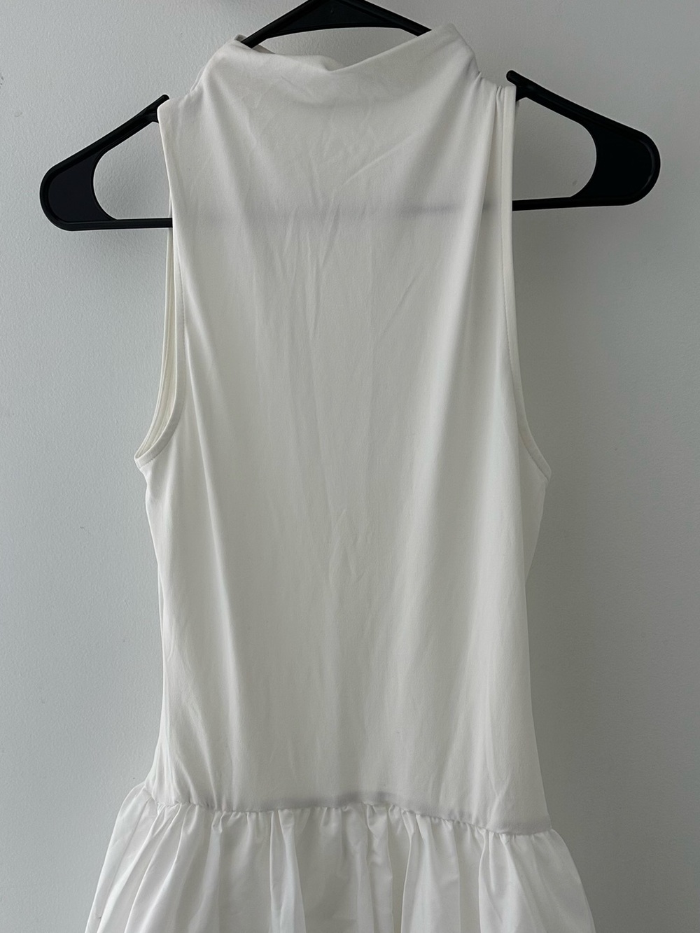 New white mini dress